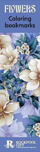 Cover image for Flowers Coloring Bookmarks