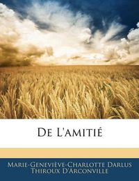 Cover image for de L'Amiti