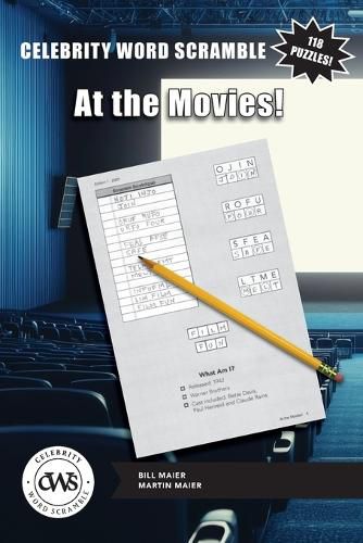 Cover image for Celebrity Word Scramble At the Movies!