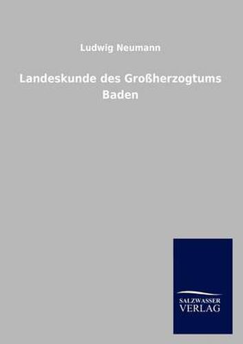 Cover image for Landeskunde des Grossherzogtums Baden