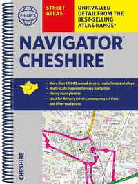 Cover image for Philip's Street Atlas Navigator Cheshire