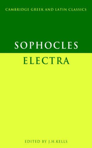 Cover image for Sophocles: Electra