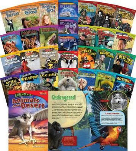 Cover image for Time for Kids Informational Text Grade 5 Readers 30-Book Set (Time for Kids Nonfiction Readers)