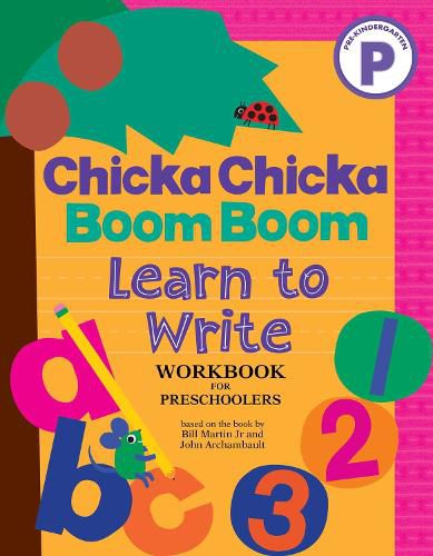 Cover image for Chicka Chicka Boom Boom Learn to Write Workbook for Preschoolers