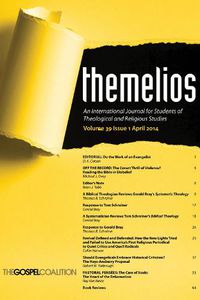 Cover image for Themelios, Volume 39, Issue 1