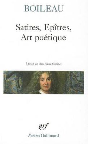 Satires/Epitres/Art poetique