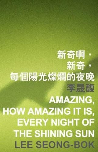 Cover image for Amazing, How Amazing It Is, Every Night of the Shining Sun