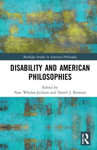 Cover image for Disability and American Philosophies