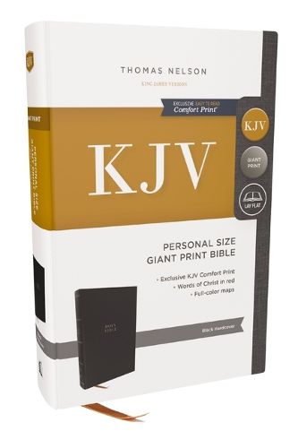 Cover image for KJV Holy Bible: Personal Size Giant Print, Hardcover, Red Letter, Comfort Print: King James Version