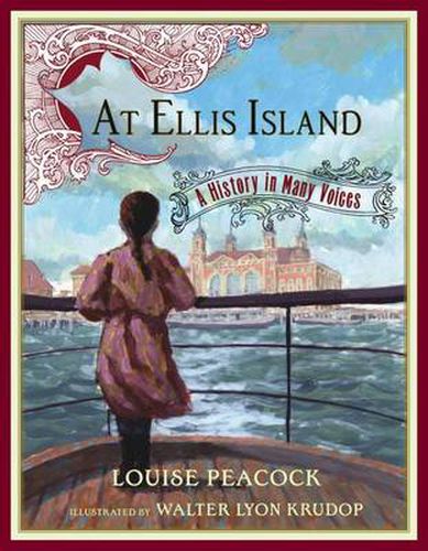 Cover image for At Ellis Island: A History in Many Voices