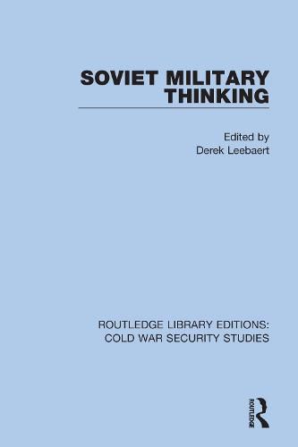 Cover image for Soviet Military Thinking