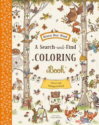 Cover image for Brown Bear Wood: A Search-And-Find Coloring Book