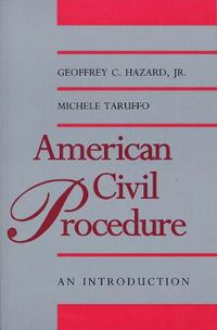 Cover image for American Civil Procedure: An Introduction