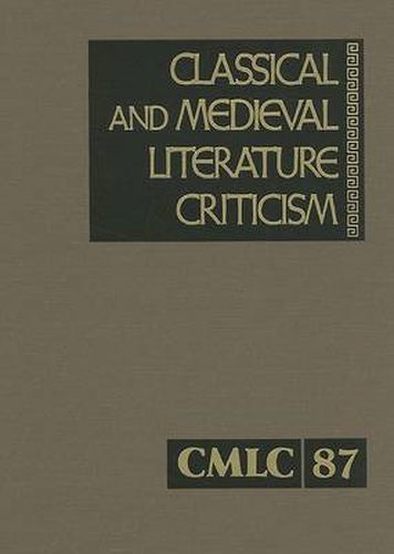 Cover image for Classical and Medieval Literature Criticism