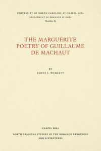 Cover image for The Marguerite Poetry of Guillaume de Machaut