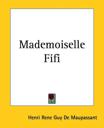 Cover image for Mademoiselle Fifi