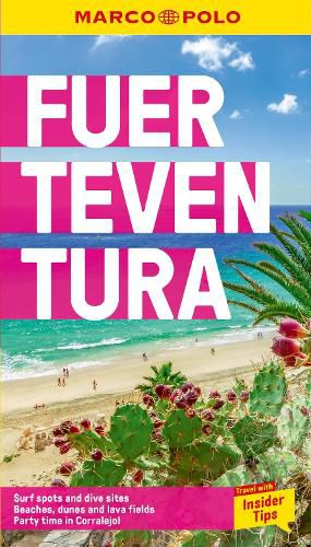 Cover image for Fuerteventura Marco Polo Pocket Travel Guide - with pull out map