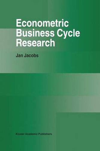 Cover image for Econometric Business Cycle Research