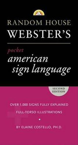 Cover image for Random House Webster's Pocket American Sign Language Dictionary