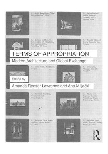 Cover image for Terms of Appropriation: Modern Architecture and Global Exchange