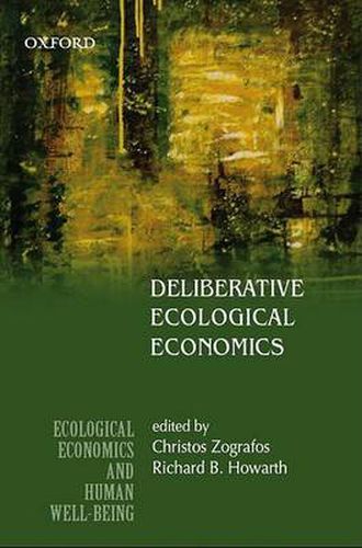 Cover image for Deliberative Ecological Economics