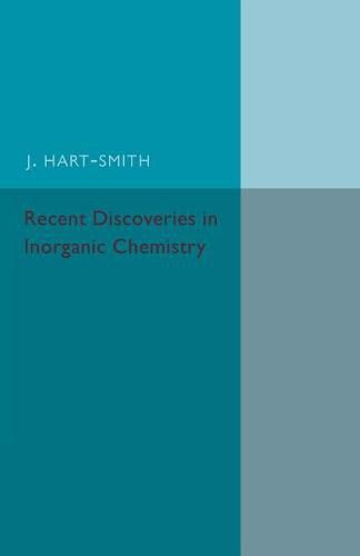 Cover image for Recent Discoveries in Inorganic Chemistry