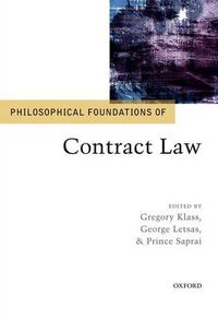 Cover image for Philosophical Foundations of Contract Law