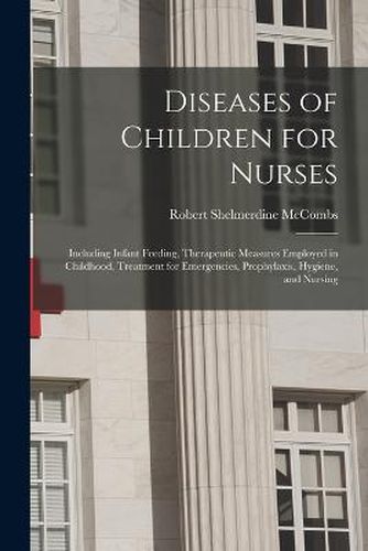 Cover image for Diseases of Children for Nurses