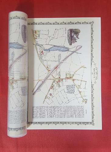 Cover image for Walmley Village 1882 - Old Map Supplied Rolled in a Clear Two Part Screw Presentation Tube - Print Size 45cm x 32cm