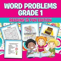 Cover image for Word Problems Grade 1: Reading Is Fun Edition