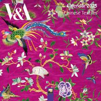 Cover image for V&A: Chinese Textiles Mini Wall Calendar 2025 (Art Calendar)