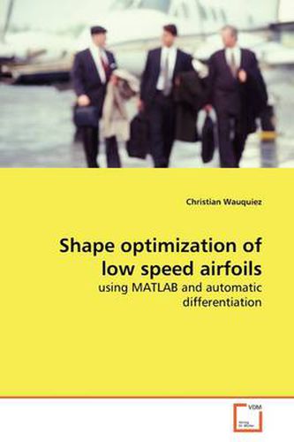 Cover image for Shape Optimization of Low Speed Airfoils