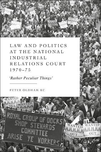 Cover image for Law and Politics at the National Industrial Relations Court 1970-75