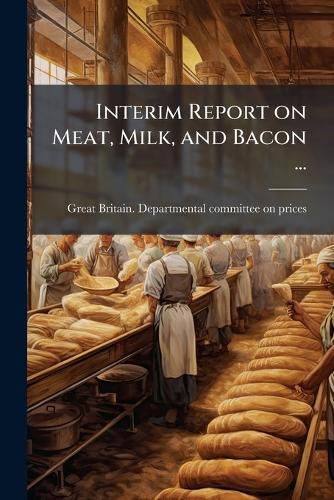 Cover image for Interim Report on Meat, Milk, and Bacon ...