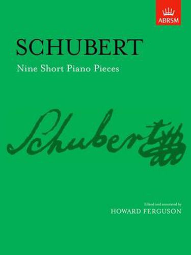 Cover image for Nine Short Piano Pieces