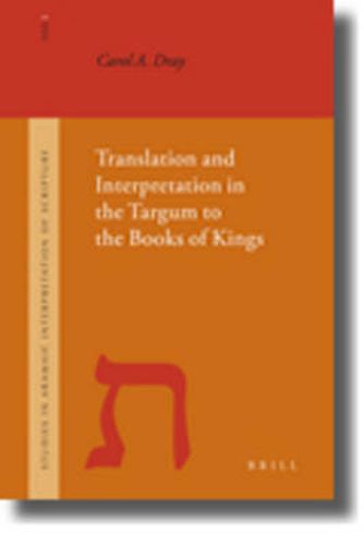 Cover image for Translation and Interpretation in the Targum to the Books of Kings