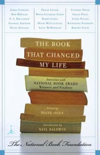 Cover image for The Book That Changed My Life: Interviews with National Book Award Winners and Finalists