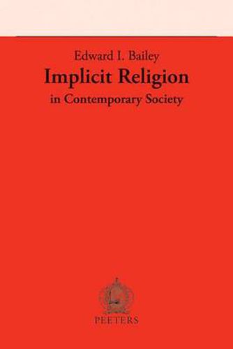 Cover image for Implicit Religion in Contemporary Society