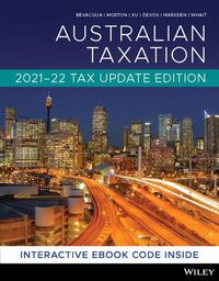 Cover image for Australian Taxation, 1st Edition (Updated)