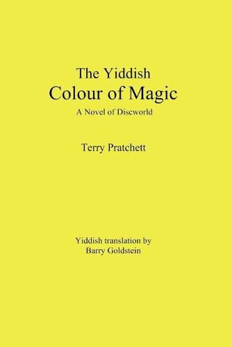 Cover image for The Yiddish Color of Magic: A Novel of Discworld