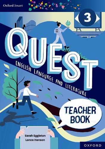 Cover image for Oxford Smart Quest English Language and Literature Teacher Book 3