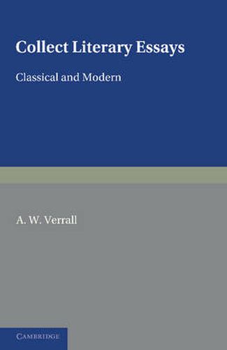 Cover image for Collected Literary Essays: Classical and Modern