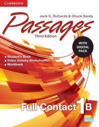 Cover image for Passages Level 1 Full Contact B with Digital Pack