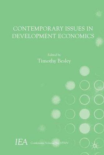 Cover image for Contemporary Issues in Development Economics