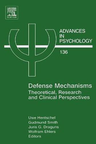 Cover image for Defense Mechanisms: Theoretical, Research and Clinical Perspectives