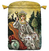 Cover image for Radiant Wise Spirit Tarot Satin Bag