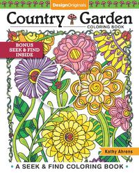Cover image for Country Garden Coloring Book: A Seek & Find Coloring Book