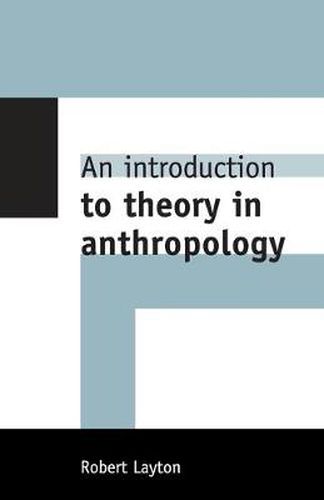 Cover image for An Introduction to Theory in Anthropology