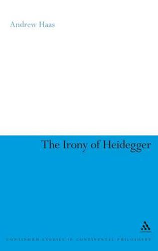 Cover image for The Irony of Heidegger