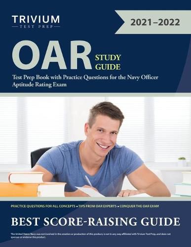 Cover image for OAR Study Guide: Test Prep Book with Practice Questions for the Navy Officer Aptitude Rating Exam